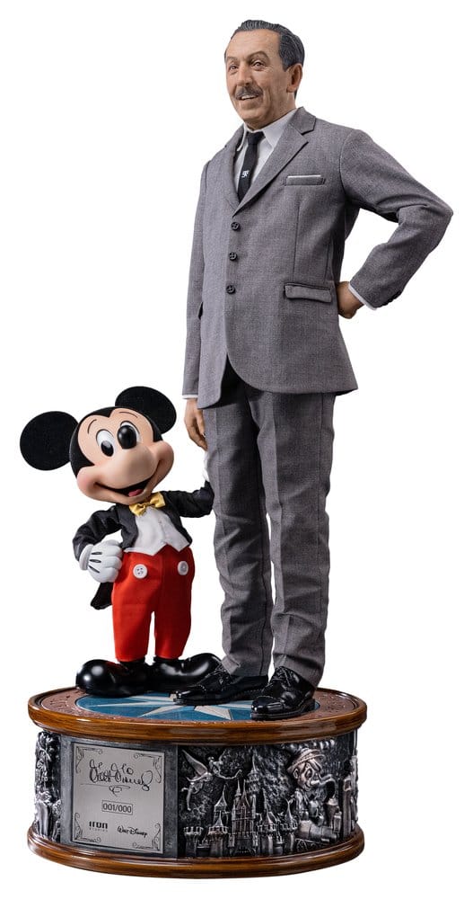 Disney Classics Legacy Replica Statue 1/4 Walt Disney & Mickey Mouse 59 cm 0428823384991