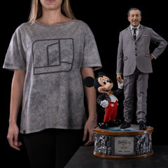 Disney Classics Legacy Replica Statue 1/4 Walt Disney & Mickey Mouse 59 cm 0428823384991