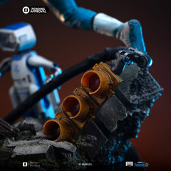 Fantastic Four Art Scale Statue 1/10 Mr. Fantastic and H.E.R.B.I.E 26 cm 0618231957767
