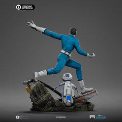 Fantastic Four Art Scale Statue 1/10 Mr. Fantastic and H.E.R.B.I.E 26 cm 0618231957767