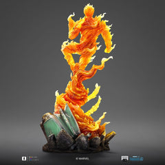 Fantastic Four Art Scale Statue 1/10 Human Torch 30 cm               0618231957804