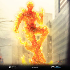 Fantastic Four Art Scale Statue 1/10 Human Torch 30 cm               0618231957804
