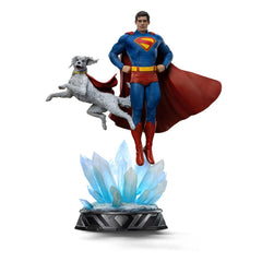 Superman Legacy Art Scale Statue 1/10 Superman & Krypto 32 cm               0618231957828