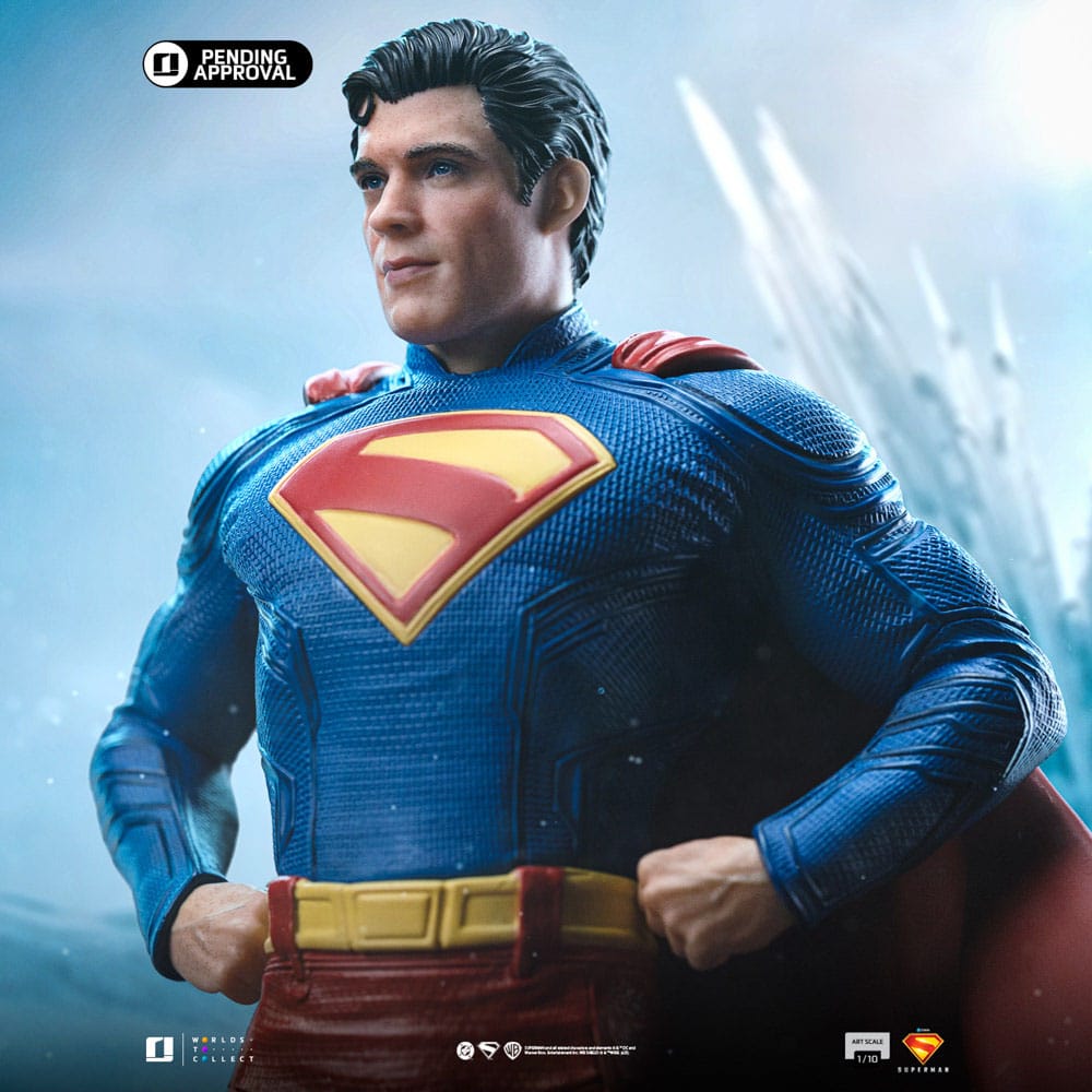 Superman Legacy Art Scale Statue 1/10 Superman & Krypto 32 cm               0618231957828