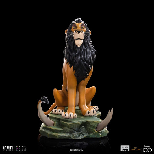 The Lion King Art Scale Statue 1/10 Scar Regu 0618231953271