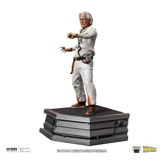 Back to the Future Art Scale Statue 1/10 Doc Brown 22 cm 0618231953325