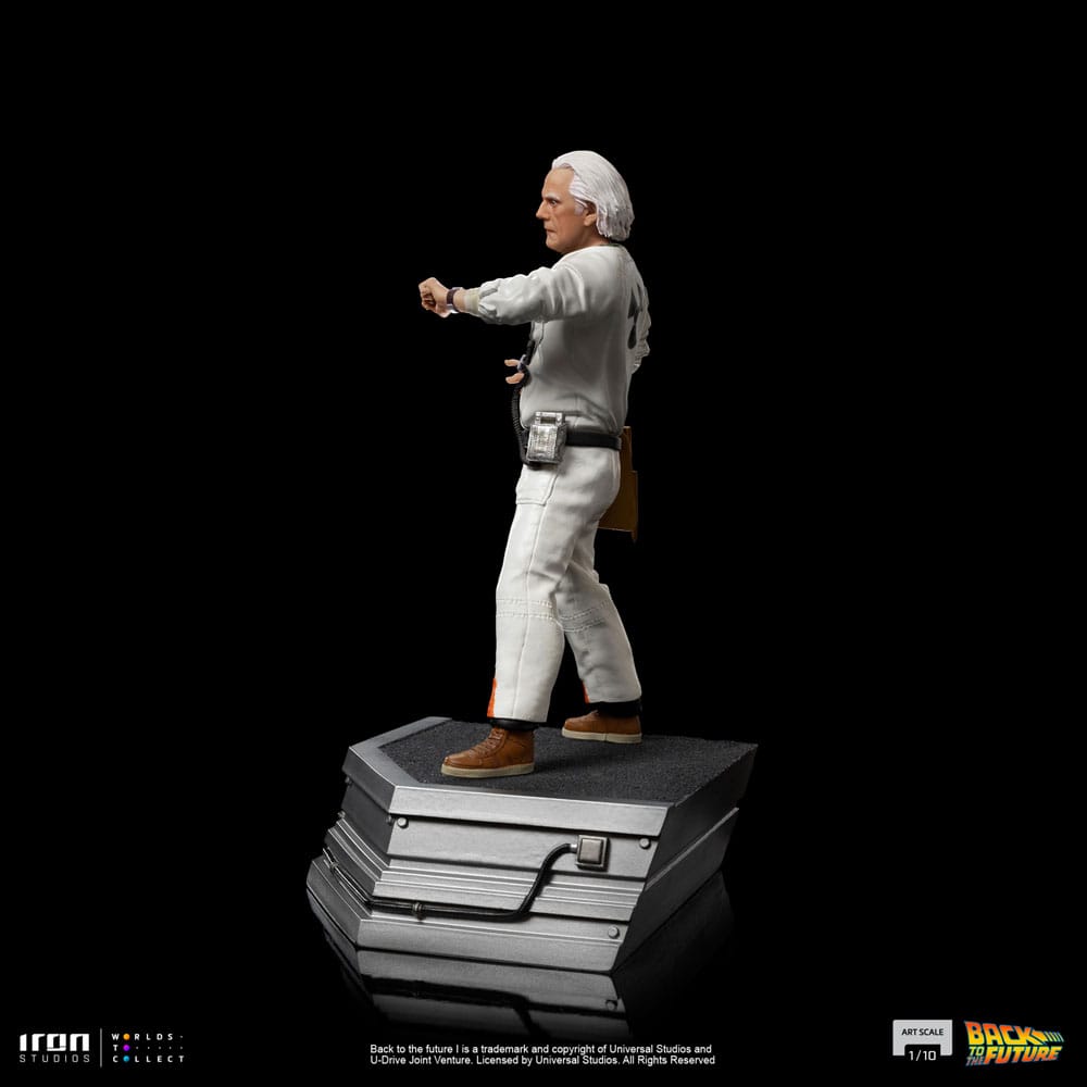 Back to the Future Art Scale Statue 1/10 Doc Brown 22 cm 0618231953325