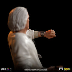Back to the Future Art Scale Statue 1/10 Doc Brown 22 cm 0618231953325