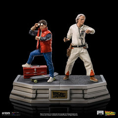 Back to the Future Art Scale Statue 1/10 Doc Brown 22 cm 0618231953325