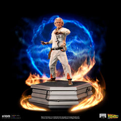 Back to the Future Art Scale Statue 1/10 Doc Brown 22 cm 0618231953325