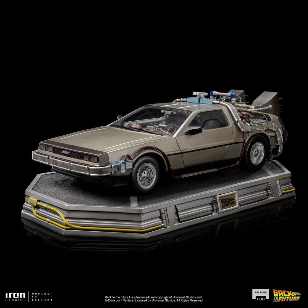Back to the Future Art Scale Statue 1/10 DeLorean 53 cm 0618231953356