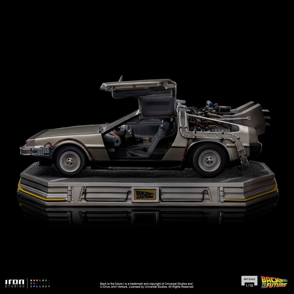 Back to the Future Art Scale Statue 1/10 DeLorean 53 cm 0618231953356
