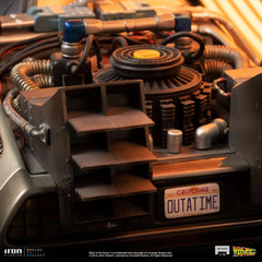 Back to the Future Art Scale Statue 1/10 DeLorean 53 cm 0618231953356