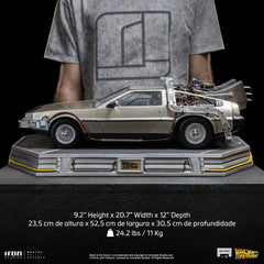 Back to the Future Art Scale Statue 1/10 DeLorean 53 cm 0618231953356