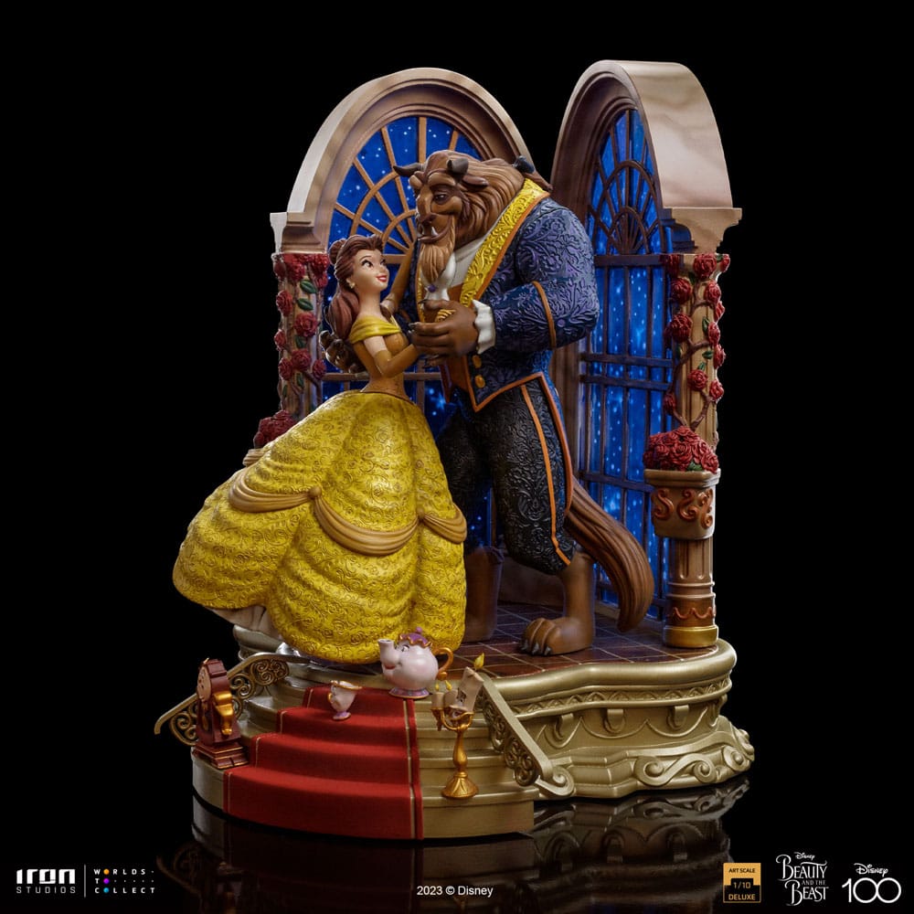 Disney Art Scale Deluxe Statue 1/10 Beauty an 0618231953547