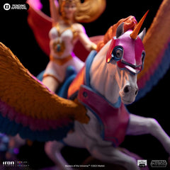 Masters of the Universe BDS Art Scale Statue 1/10 She-Ra and Swiftwind 42 cm 0618231954322