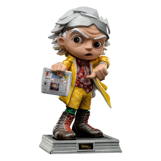 Back to the Future II Mini Co. PVC Figure Doc Brown 15 cm 0618231951185