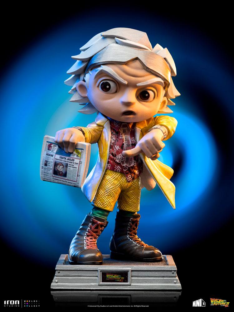 Back to the Future II Mini Co. PVC Figure Doc Brown 15 cm 0618231951185