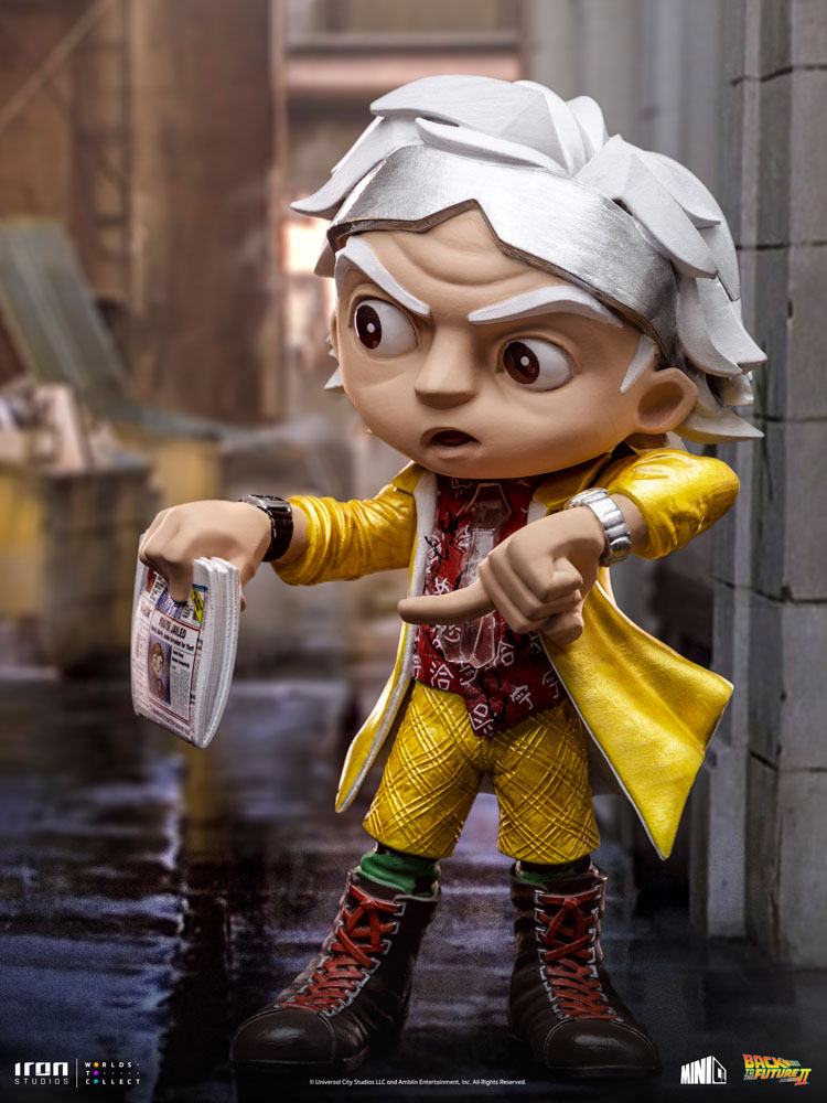 Back to the Future II Mini Co. PVC Figure Doc Brown 15 cm 0618231951185