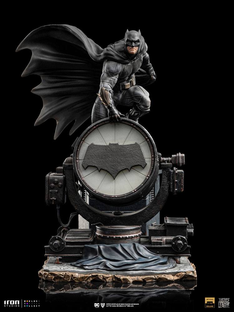 Zack Snyder's Justice League Deluxe Art Scale Statue 1/10 Batman on Batsignal 28 cm 0618231951222