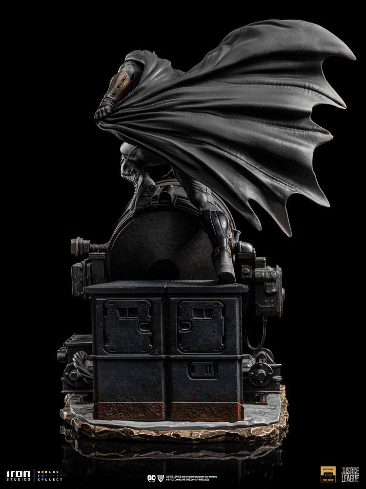 Zack Snyder's Justice League Deluxe Art Scale Statue 1/10 Batman on Batsignal 28 cm 0618231951222