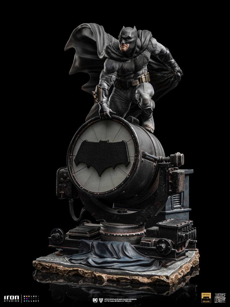 Zack Snyder's Justice League Deluxe Art Scale Statue 1/10 Batman on Batsignal 28 cm 0618231951222