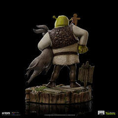Shrek Deluxe Art Scale Statue 1/10 Shrek, Donkey and The Gingerbread Man 26 cm 0618231951963