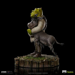 Shrek Deluxe Art Scale Statue 1/10 Shrek, Donkey and The Gingerbread Man 26 cm 0618231951963