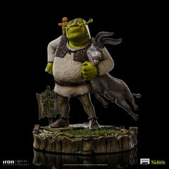 Shrek Deluxe Art Scale Statue 1/10 Shrek, Donkey and The Gingerbread Man 26 cm 0618231951963