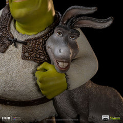 Shrek Deluxe Art Scale Statue 1/10 Shrek, Donkey and The Gingerbread Man 26 cm 0618231951963