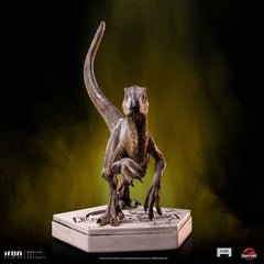 Jurassic World Icons Statue Velociraptor B 9 cm 0618231952021