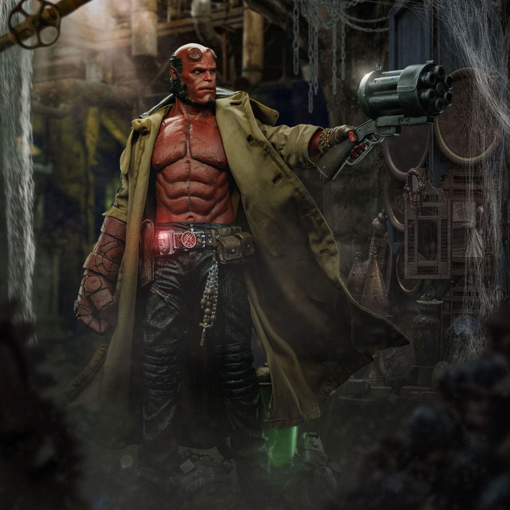Hellboy Deluxe Art Scale Statue 1/4 Hellboy cm 0618231953790