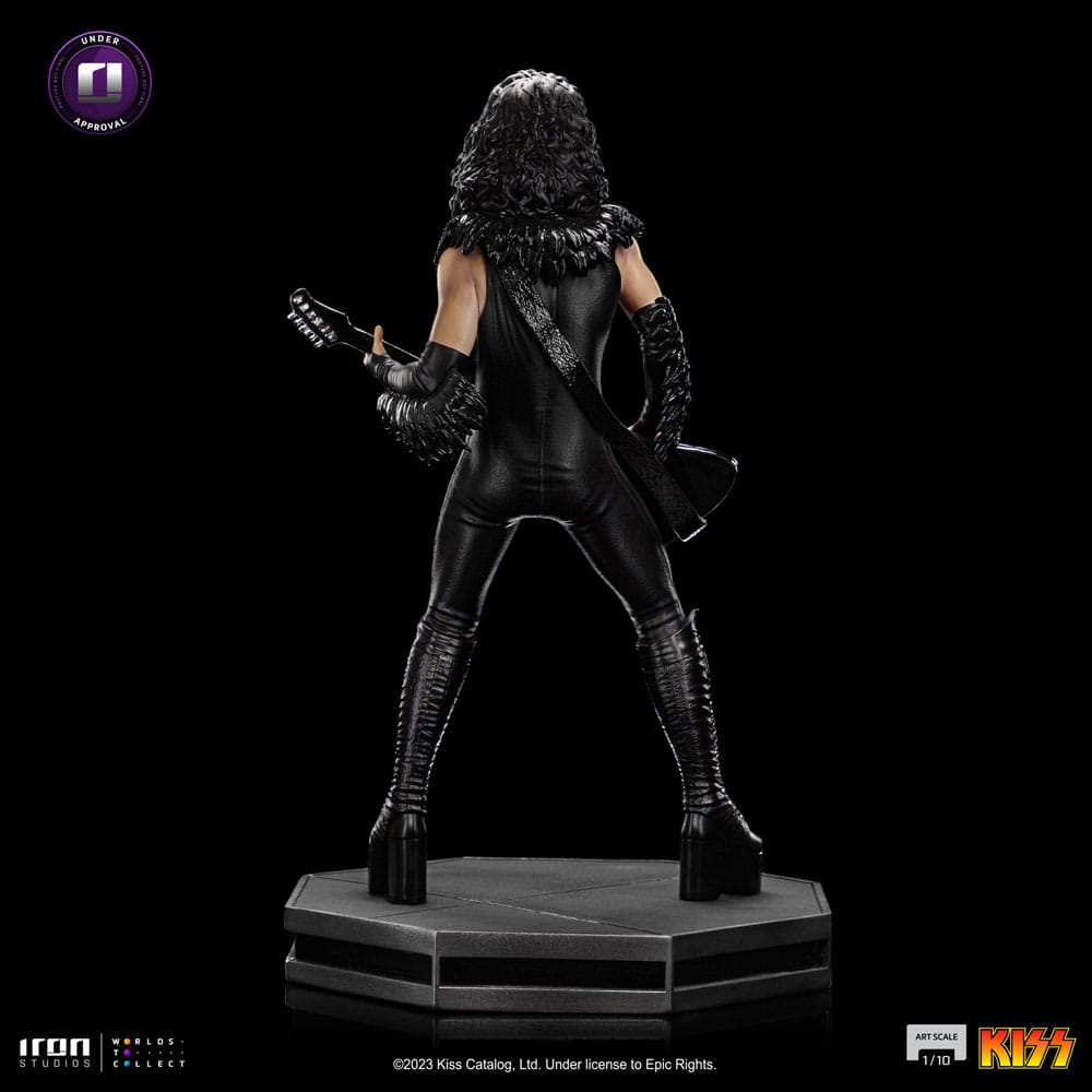 Kiss Art Scale Statue 1/10 Paul Stanley 22 cm 0618231954278