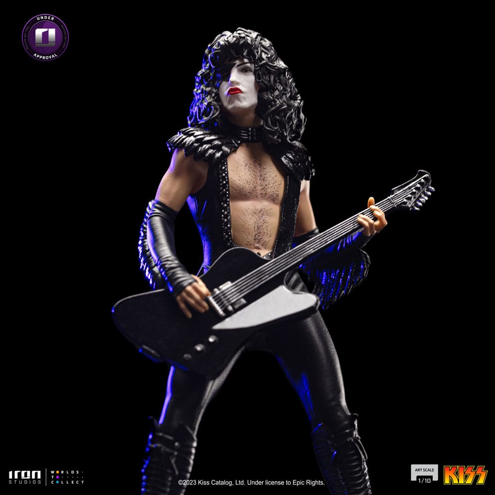 Kiss Art Scale Statue 1/10 Paul Stanley 22 cm 0618231954278