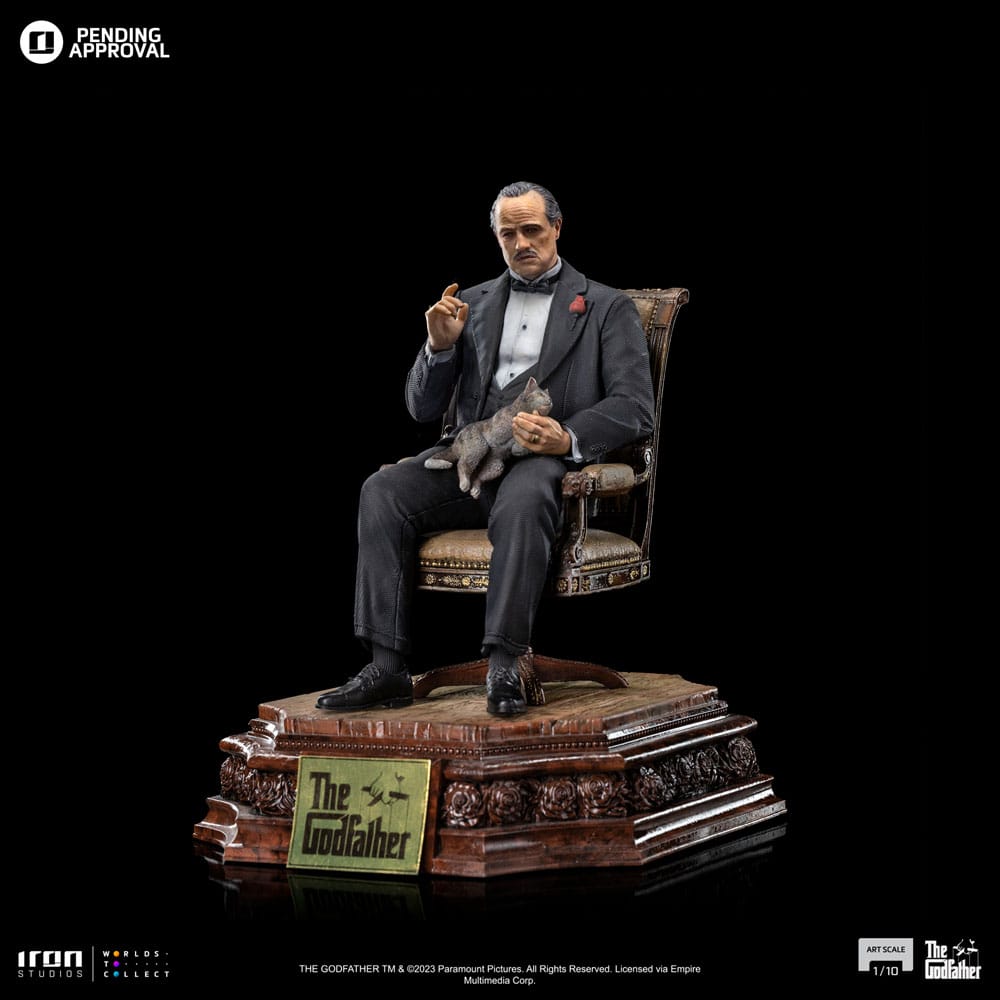 The Godfather Scale Statue 1/10 Don Vito Corelione 19 cm 0618231954537