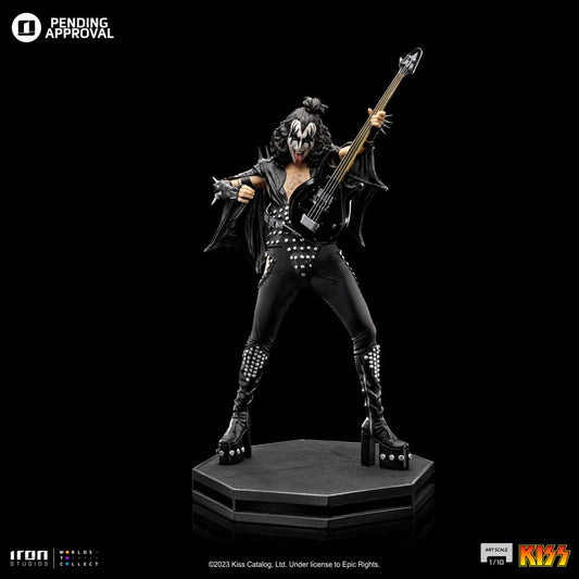 Kiss Art Scale Statue 1/10 Gene Simons Limited Edtition 26 cm 0618231954544
