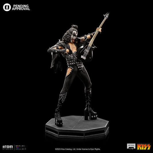 Kiss Art Scale Statue 1/10 Gene Simons Limited Edtition 26 cm 0618231954544