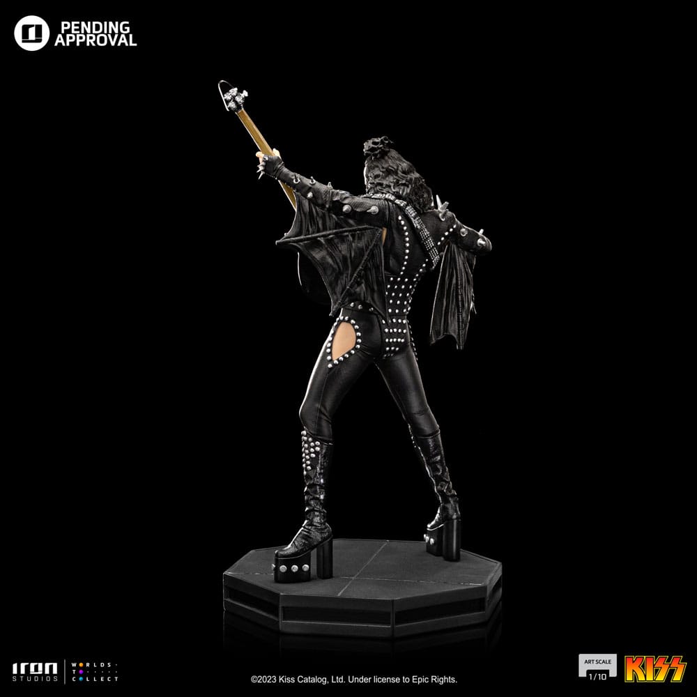 Kiss Art Scale Statue 1/10 Gene Simons Limited Edtition 26 cm 0618231954544
