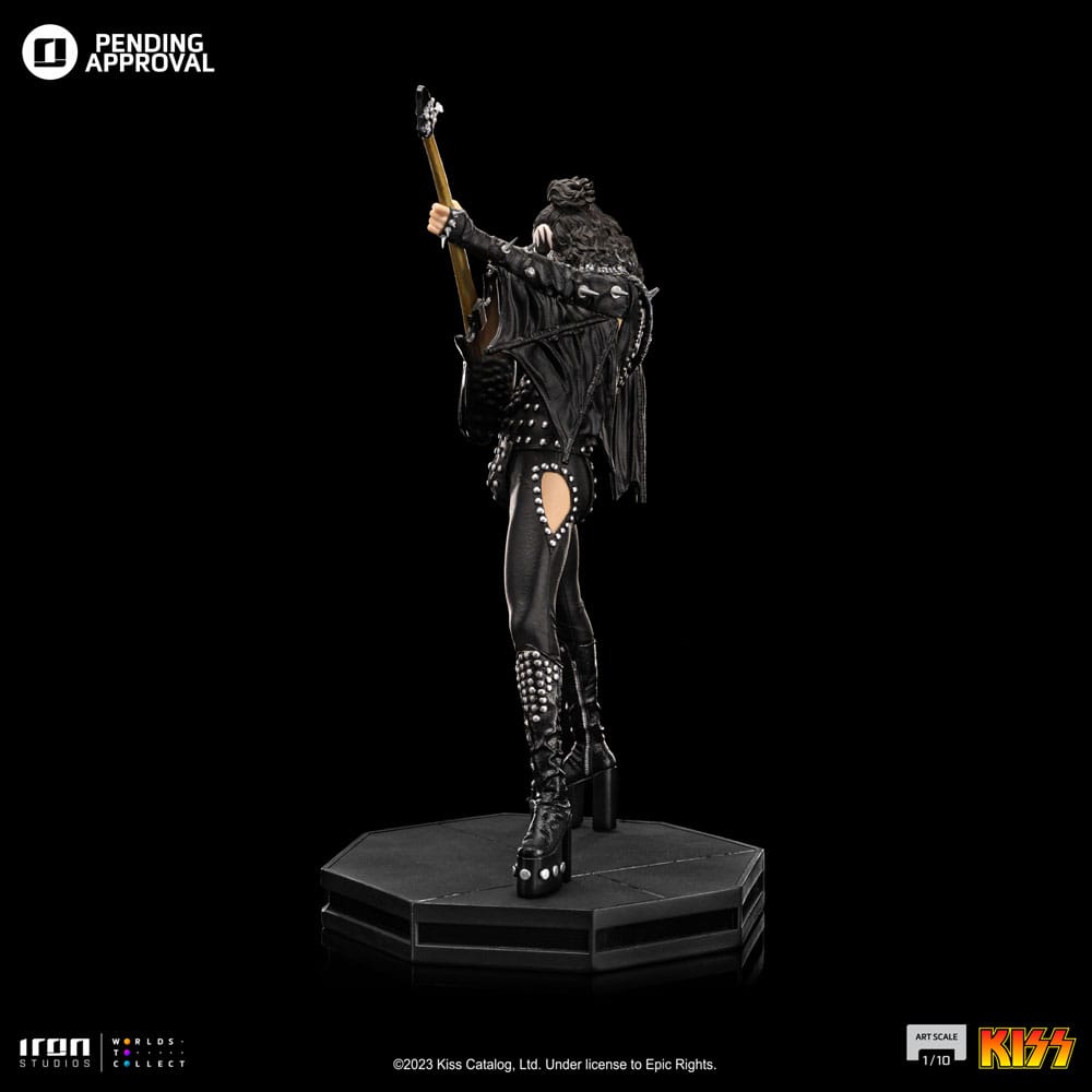 Kiss Art Scale Statue 1/10 Gene Simons Limited Edtition 26 cm 0618231954544