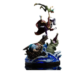 Disney Deluxe Art Scale Statue 1/10 Peter Pan vs. Hook 42 cm 0618231954735