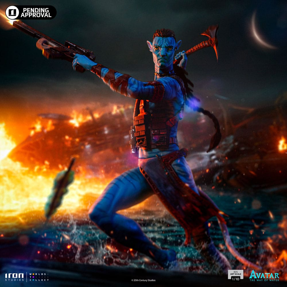 Avatar: The Way of Water BDS Art Scale Statue 1/10 Lizard 21 cm 0618231954773