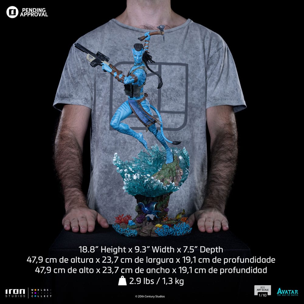 Avatar: The Way of Water BDS Art Scale Statue 1/10 Lizard 21 cm 0618231954773