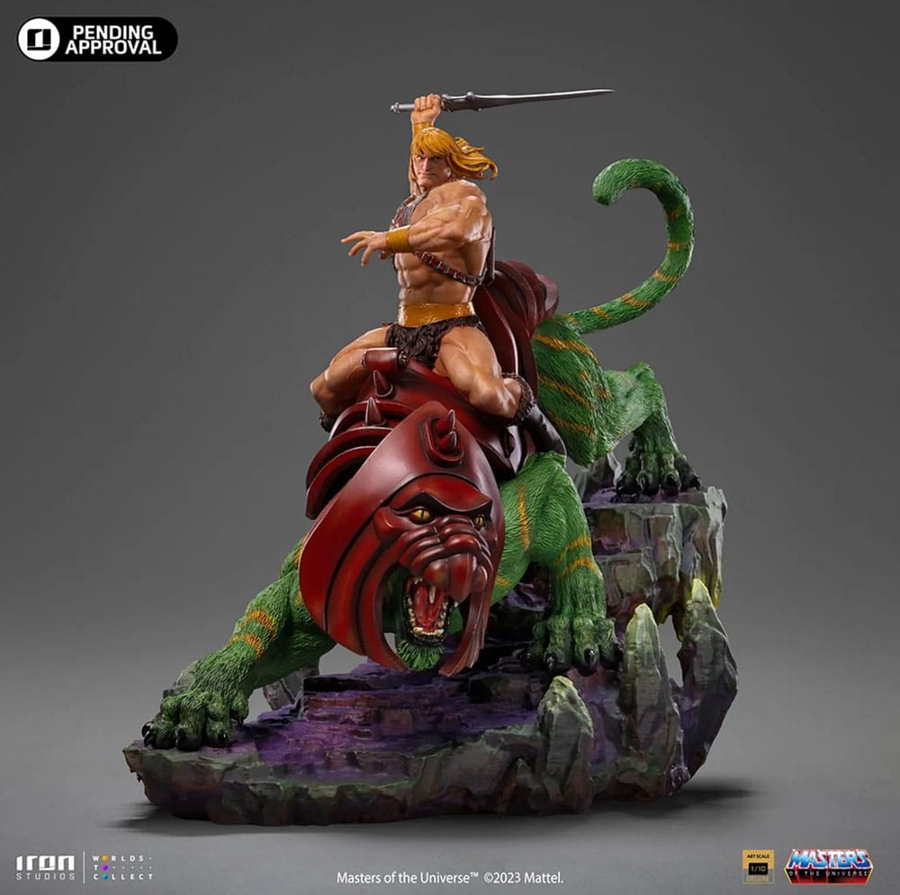 Masters of the Universe Deluxe Art Scale Stat 0618231954957
