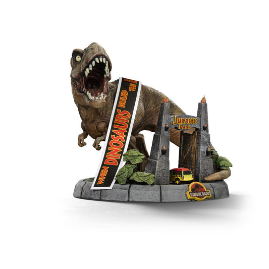 Jurassic Park  Mini Co. PVC Figure T-Rex Illusion Deluxe 15 cm 0618231955169