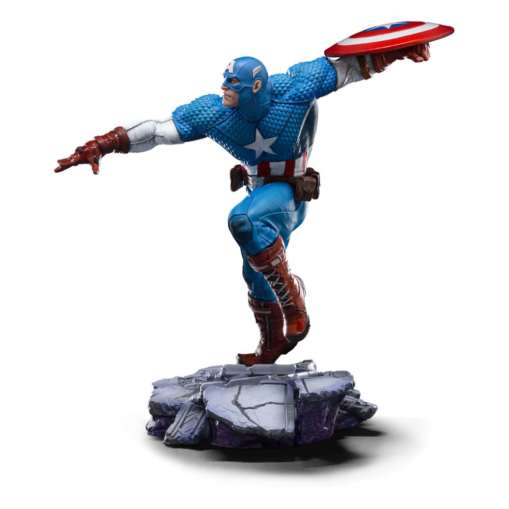 Marvel BDS Art Scale Statue 1/10 Captain America 22 cm 0618231955312