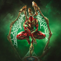 Marvel Art Scale Deluxe Statue 1/10 Spider-man Iron Armor Comics (CCXP Exclusive 2024) 24 cm   0618231955602