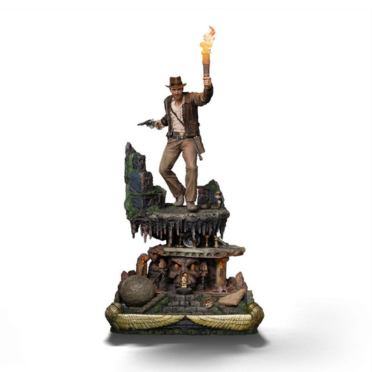 Indiana Jones Art Scale Deluxe Statue 1/10 In 0618231955725