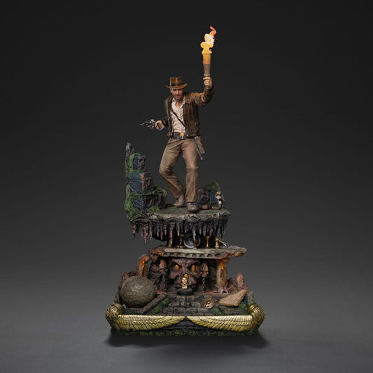 Indiana Jones Art Scale Deluxe Statue 1/10 In 0618231955725