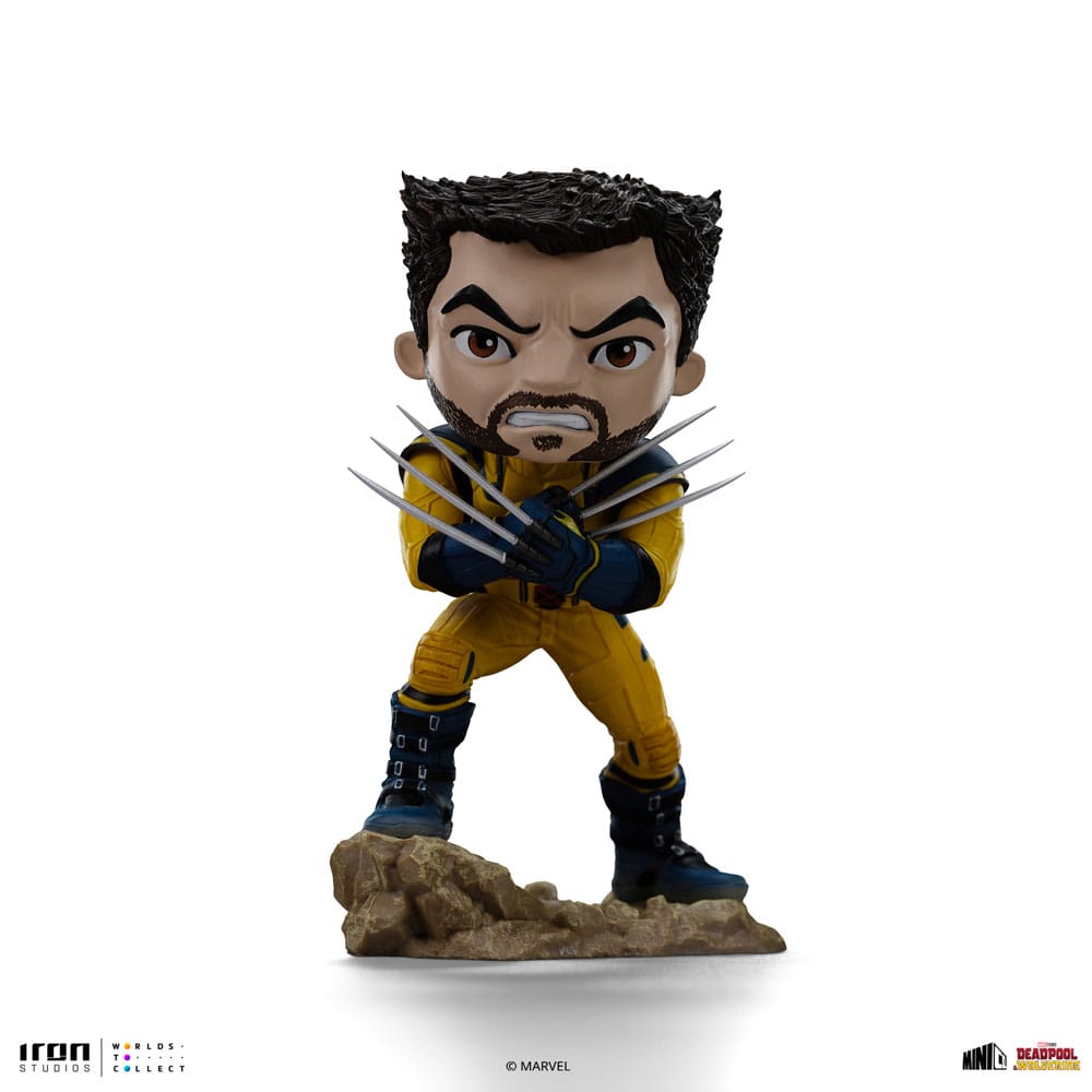 Deadpool & Wolverine Mini Co. PVC Figure Deadpool and Wolverine set Unmasked 14 cm 0618231955817