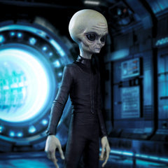 I want to Believe Art Scale Statue 1/10 Alien Grey 21 cm  0618231955893